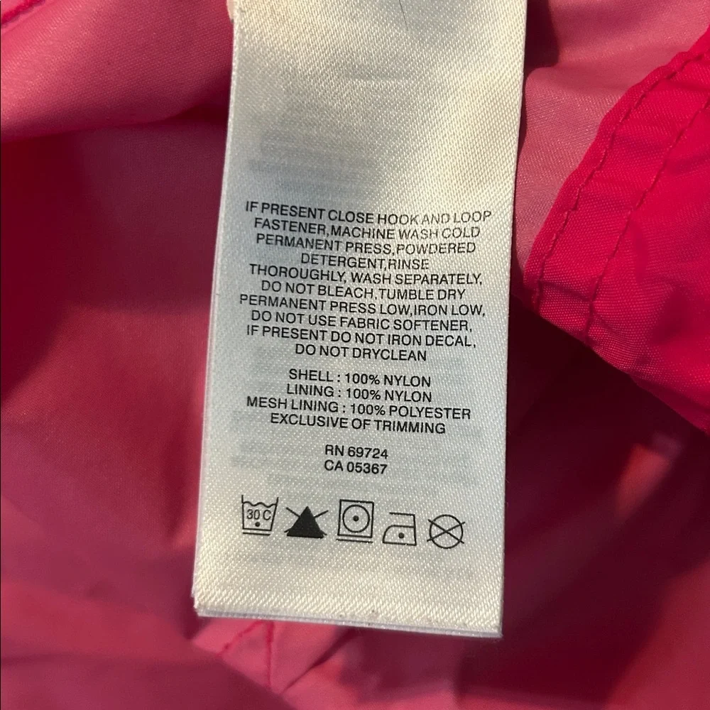 Columbia Switchback ll Hot Pink Sportswear Zip-Up Jacket windbreaker spring MED - Picture 6 of 8